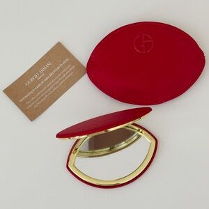 NWT Giorgio Armani Beauty Red Premium Mirror